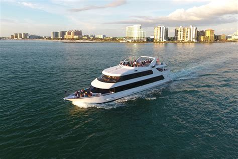 Yacht starship cruises & events - Cruise Information: Dates: Sunday, May 12, 2024 Location: 603 Channelside Drive, Tampa, FL 33602 Vessel: Yacht StarShip – View Details Cruise 1 Boards: 11:30 AM, Cruises Noon – 2 PM Cruise 2 Boards: 2:00 PM, Cruises 2:30 PM – 4:30 PM Groups of 25+ Passengers: Please call 813-223-7999 to book. Ticket Includes: 2-Hour Cruise; Brunch Buffet ... 